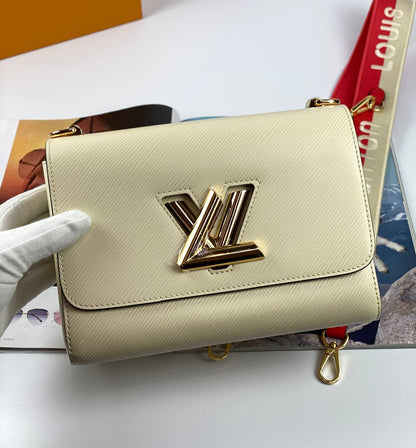 Louis Vuitton TWIST PM bag white