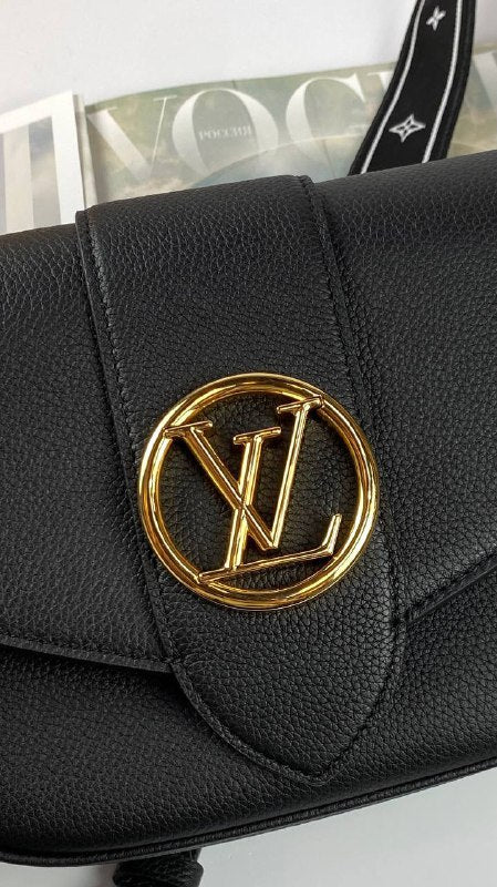 Louis Vuitton Bags PONT 9 SOFT PM black