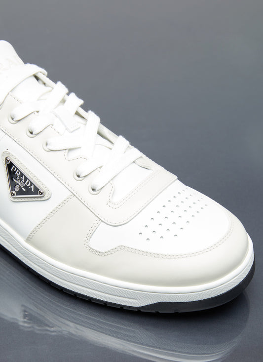 Prada Men Downtown Leather Sneakers