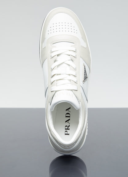 Prada Men Downtown Leather Sneakers