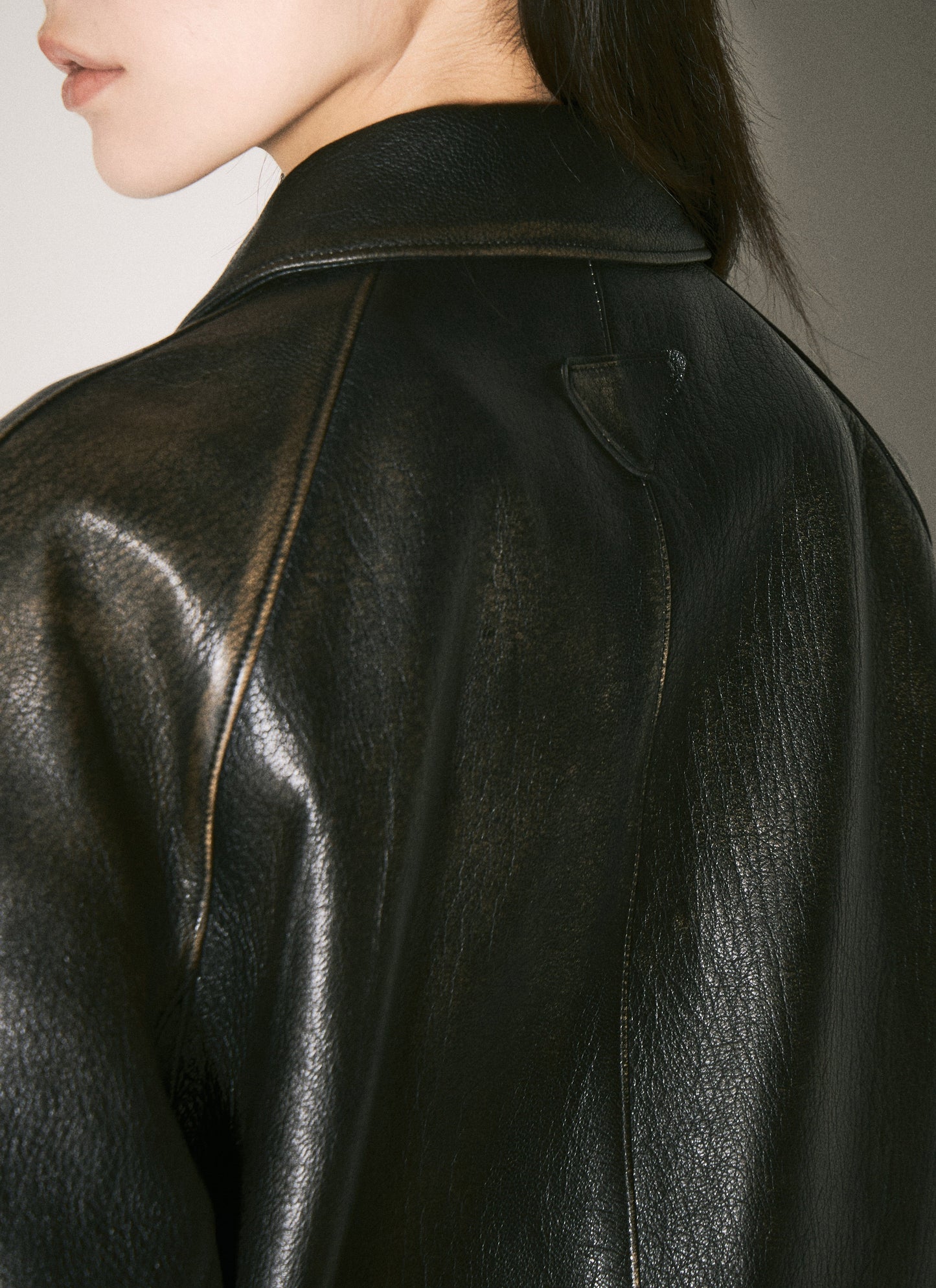 Prada Women Leather Blouson Jacket