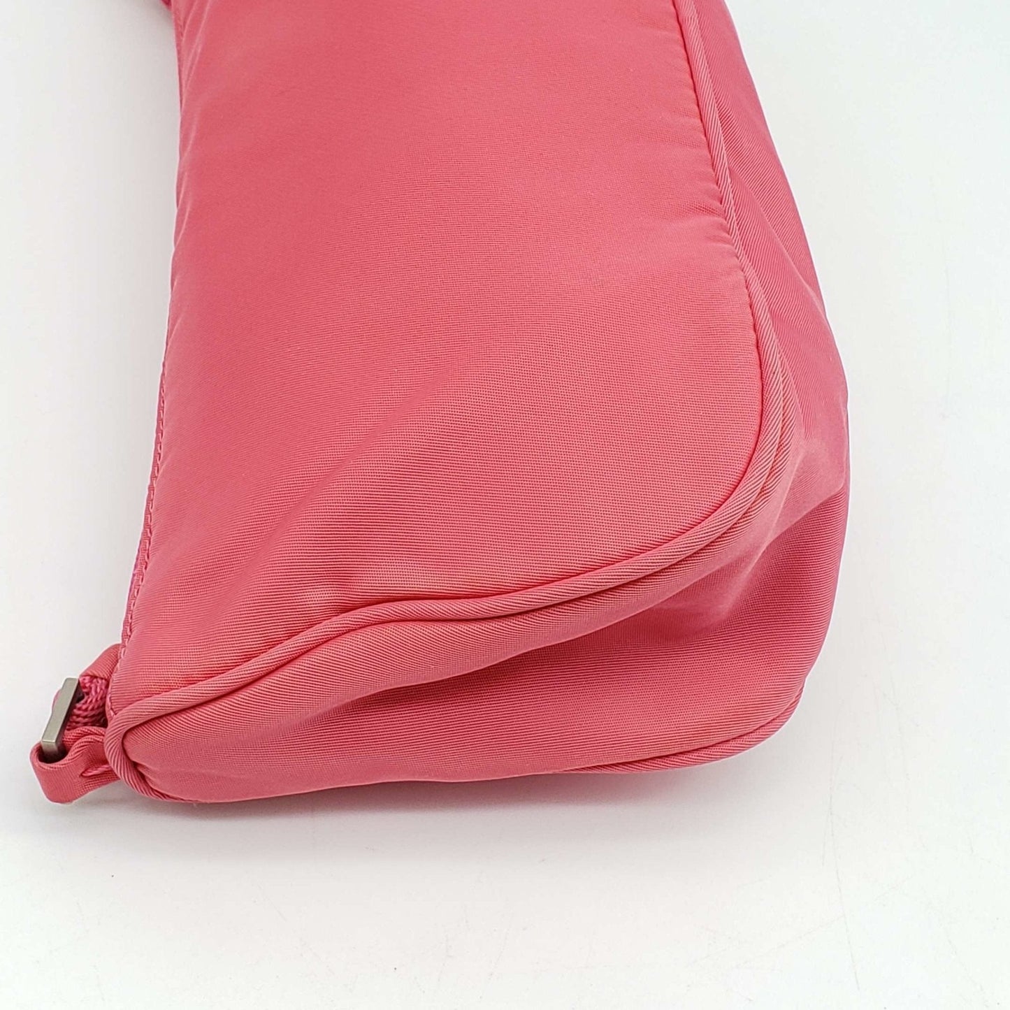 Prada Accessories Pink Nylon Hand Bag