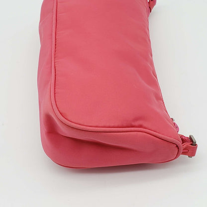 Prada Accessories Pink Nylon Hand Bag