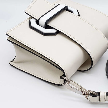 Prada Cahier White Shoulder and Crossbody Bag