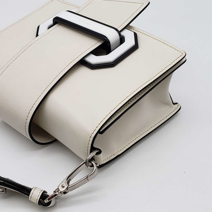 Prada Cahier White Shoulder and Crossbody Bag