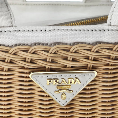 Prada wicker bag