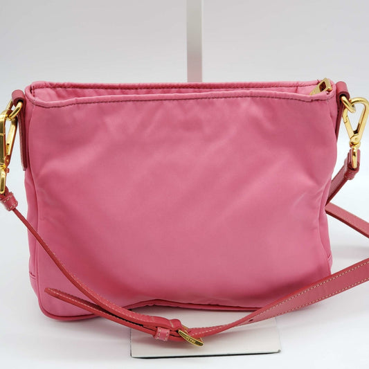 Prada Tessuto Nylon Messenger Crossbody Bag