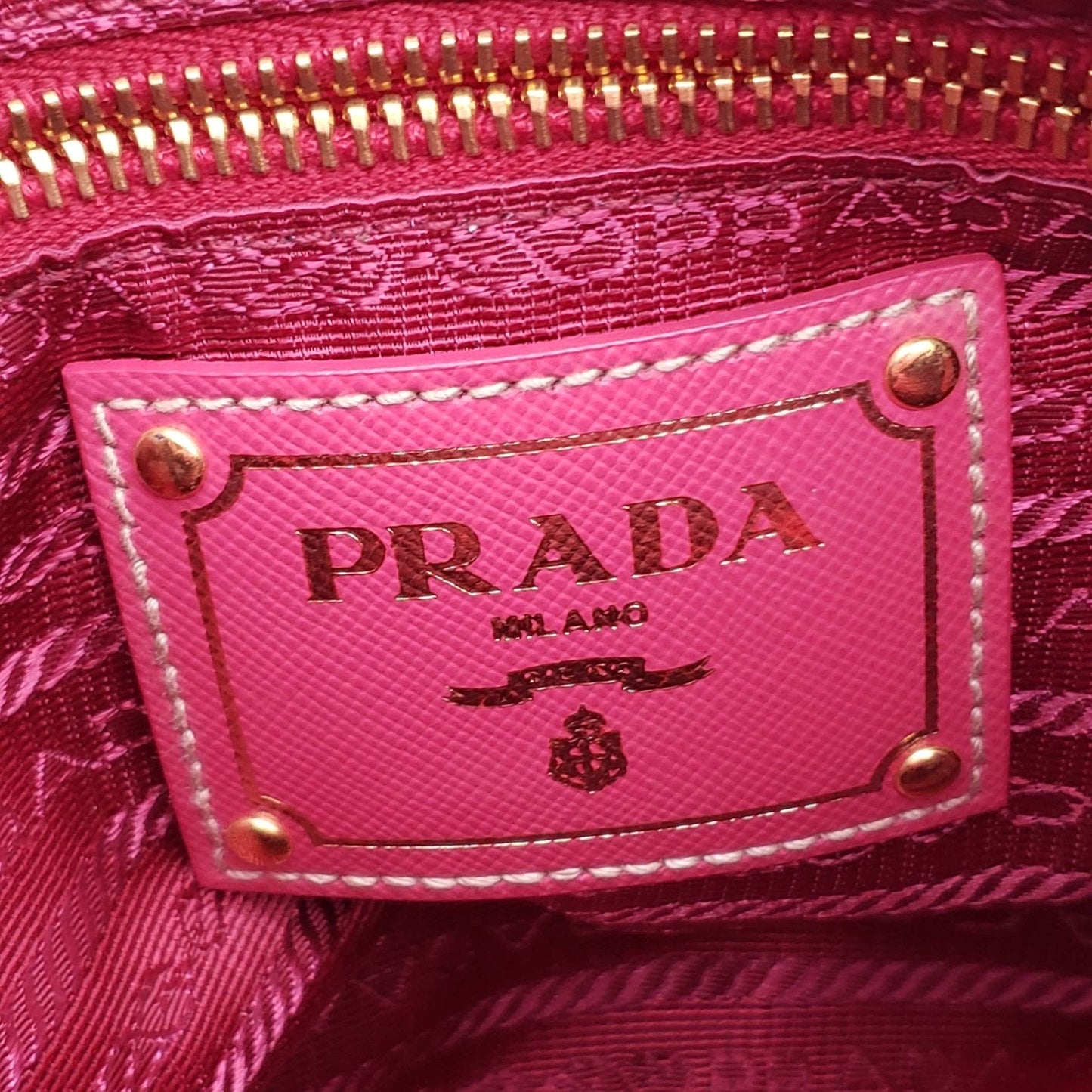 Prada Tessuto Nylon Messenger Crossbody Bag