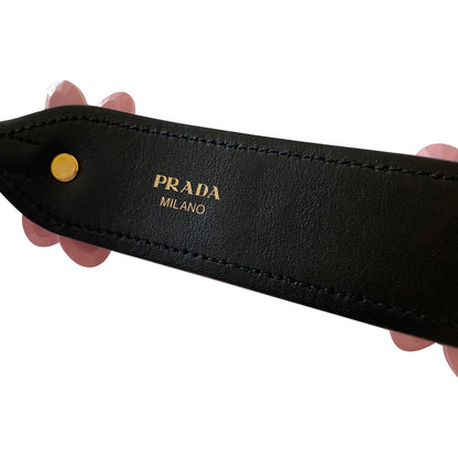 Prada Embellished Flower Strap