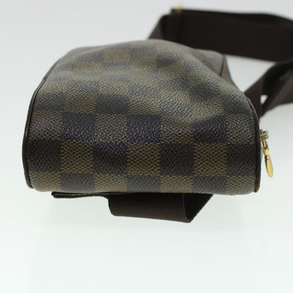 LOUIS VUITTON Damier Ebene Geronimos Shoulder Bag N51994 LV Auth rd5292