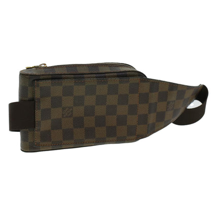 LOUIS VUITTON Damier Ebene Geronimos Shoulder Bag N51994 LV Auth rd5292