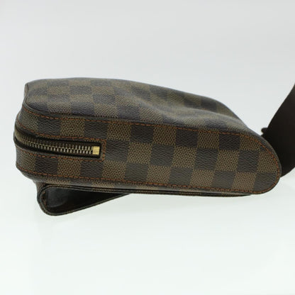 LOUIS VUITTON Damier Ebene Geronimos Shoulder Bag N51994 LV Auth rd5292