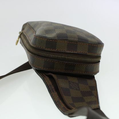 LOUIS VUITTON Damier Ebene Geronimos Shoulder Bag N51994 LV Auth rd5292