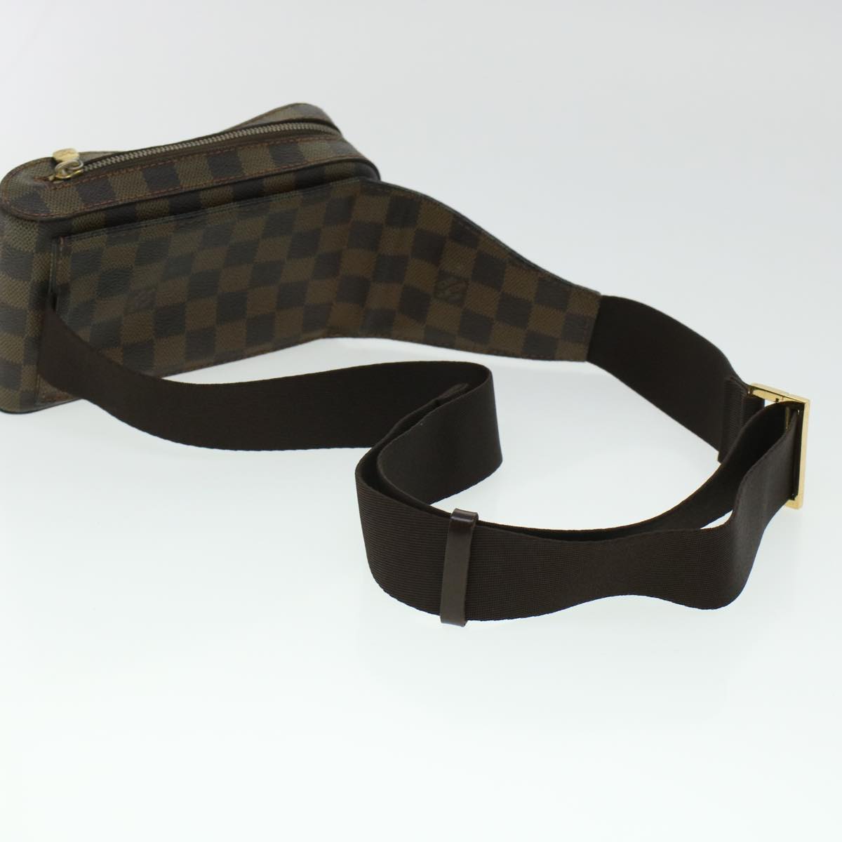 LOUIS VUITTON Damier Ebene Geronimos Shoulder Bag N51994 LV Auth rd5292