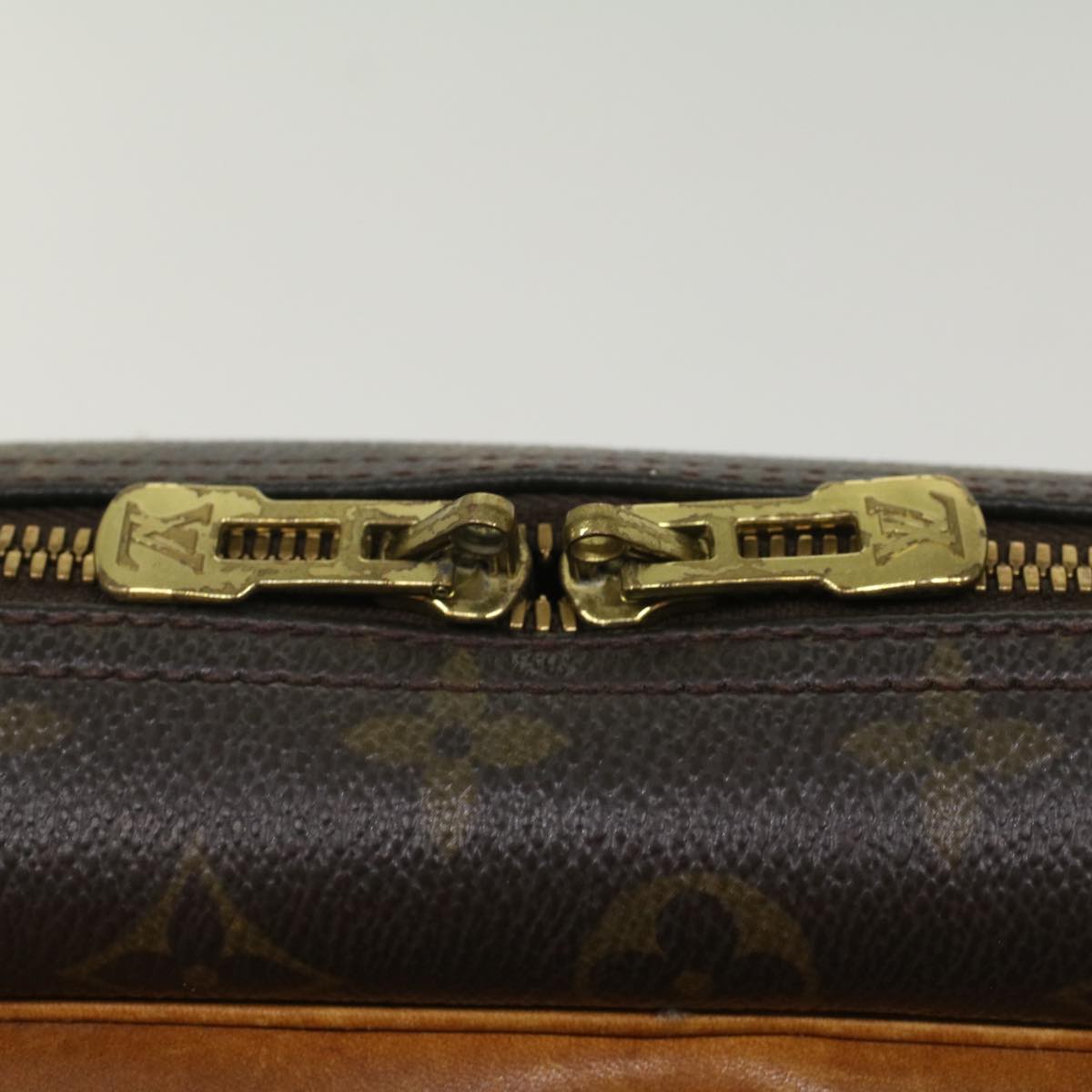 LOUIS VUITTON Monogram Deauville Hand Bag M47270 LV Auth rd5612