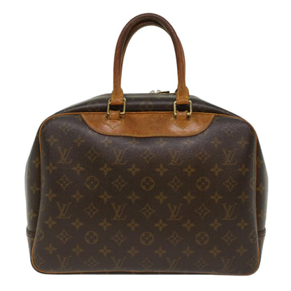 LOUIS VUITTON Monogram Deauville Hand Bag M47270 LV Auth rd5612