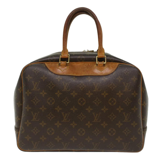 LOUIS VUITTON Monogram Deauville Hand Bag M47270 LV Auth rd5612