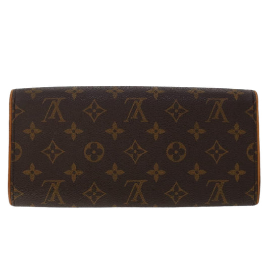 LOUIS VUITTON Monogram Pochette Twin GM Shoulder Bag M51852 LV Auth rd5619