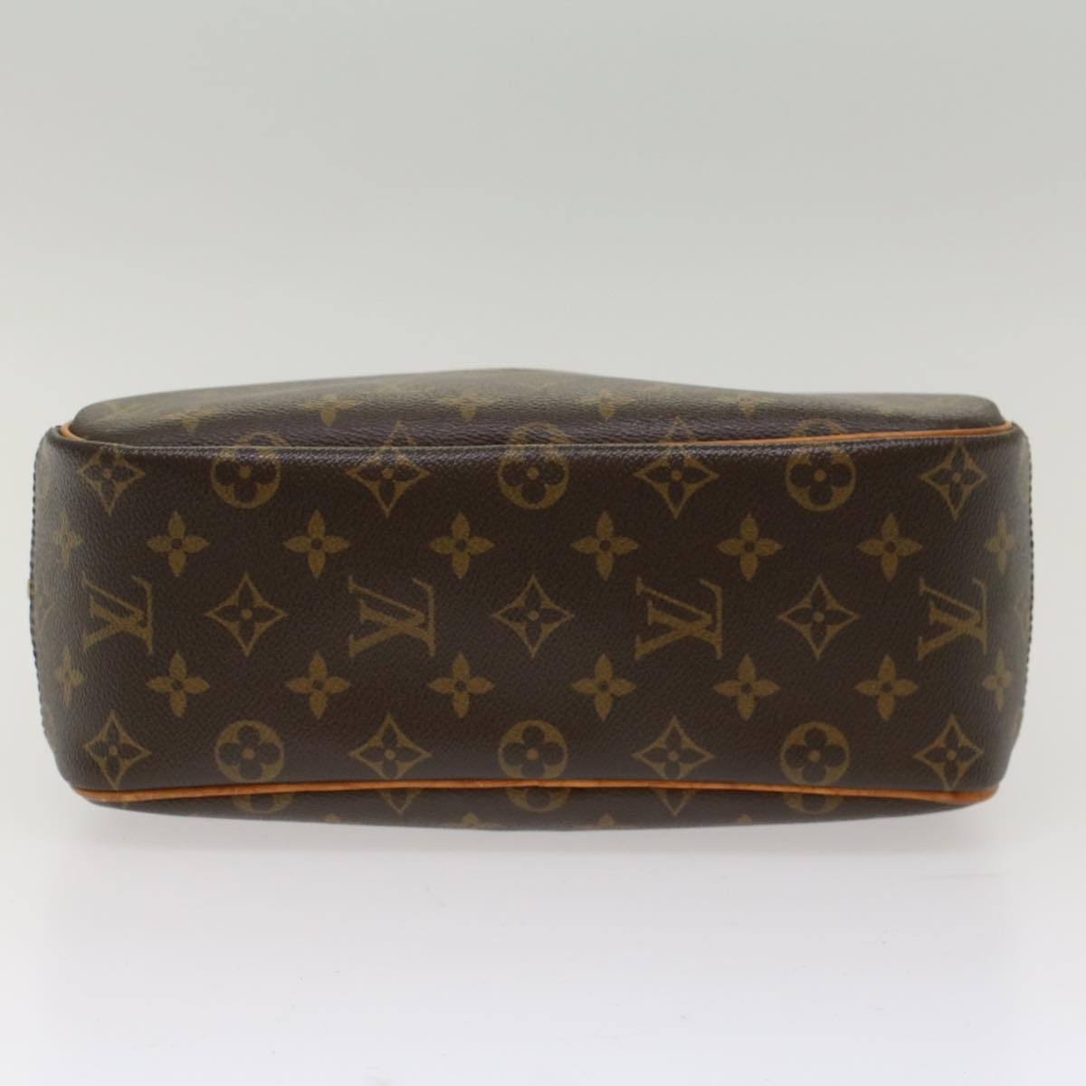 LOUIS VUITTON Monogram Trouville Hand Bag M42228 LV Auth rd5640