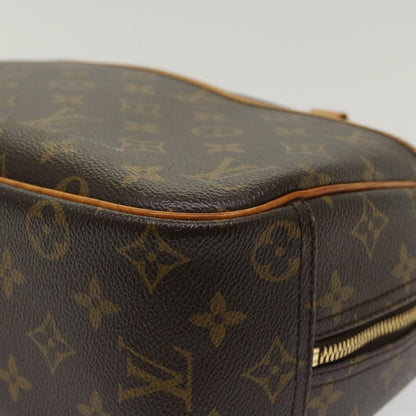 LOUIS VUITTON Monogram Trouville Hand Bag M42228 LV Auth rd5640