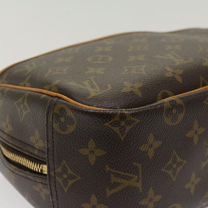 LOUIS VUITTON Monogram Trouville Hand Bag M42228 LV Auth rd5640