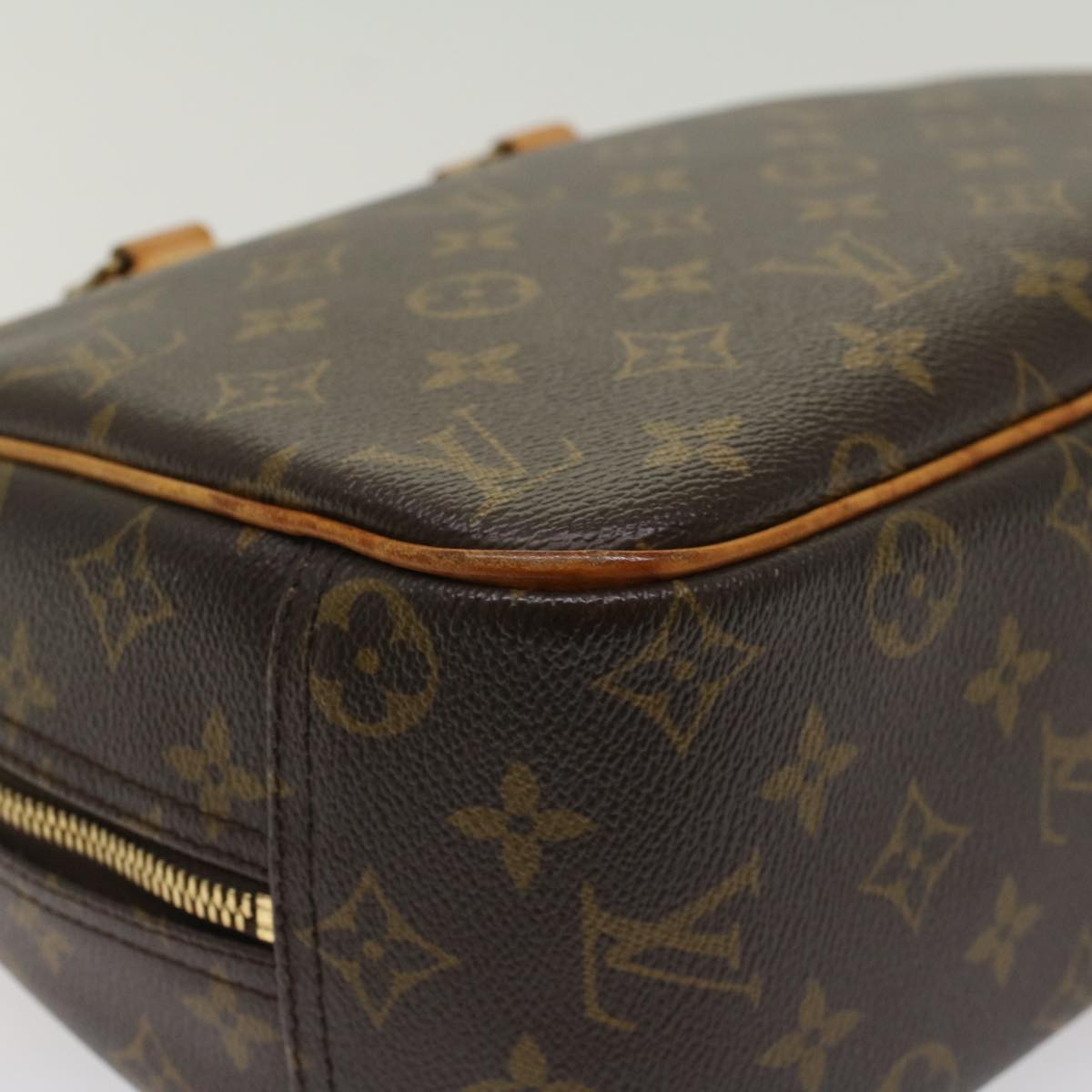 LOUIS VUITTON Monogram Trouville Hand Bag M42228 LV Auth rd5640