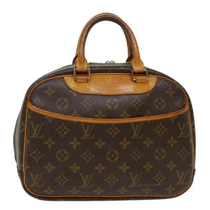 LOUIS VUITTON Monogram Trouville Hand Bag M42228 LV Auth rd5640