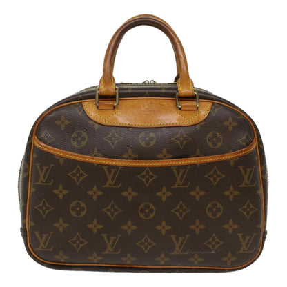 LOUIS VUITTON Monogram Trouville Hand Bag M42228 LV Auth rd5640