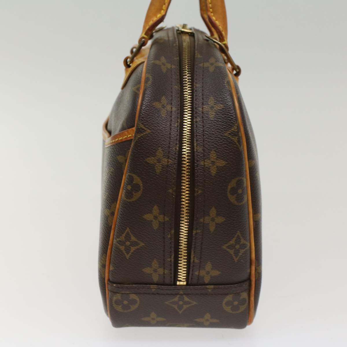 LOUIS VUITTON Monogram Trouville Hand Bag M42228 LV Auth rd5640