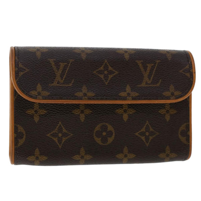 LOUIS VUITTON Monogram Pochette Florentine Waist bag M51855 LV Auth rd5651