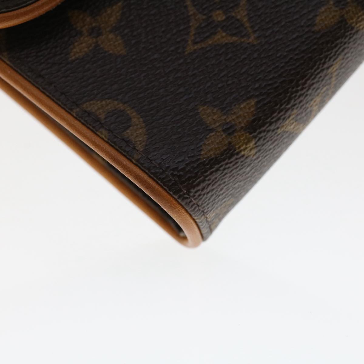 LOUIS VUITTON Monogram Pochette Florentine Waist bag M51855 LV Auth rd5651