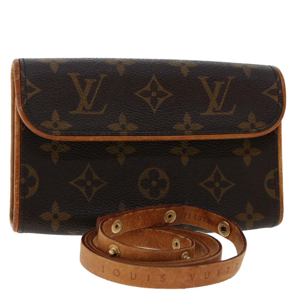 LOUIS VUITTON Monogram Pochette Florentine Waist bag M51855 LV Auth rd5670