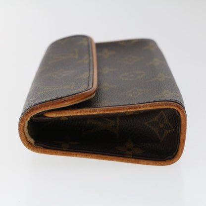 LOUIS VUITTON Monogram Pochette Florentine Waist bag M51855 LV Auth rd5670