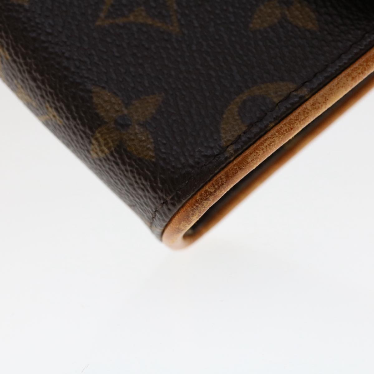 LOUIS VUITTON Monogram Pochette Florentine Waist bag M51855 LV Auth rd5670