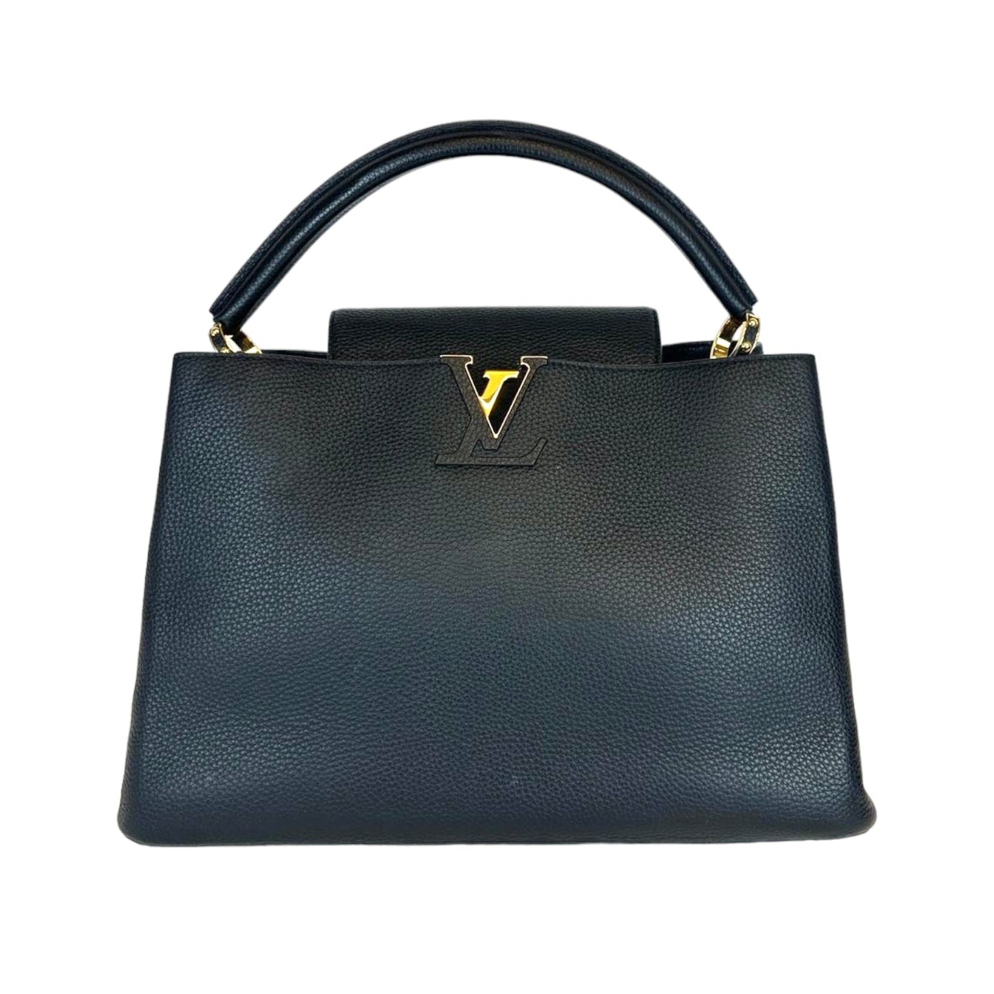 Louis Vuitton Capucines GM Black Taurillon