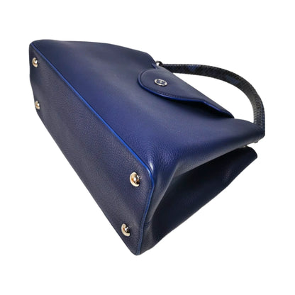 Louis Vuitton Capucines MM Exotic Blue Taurillon