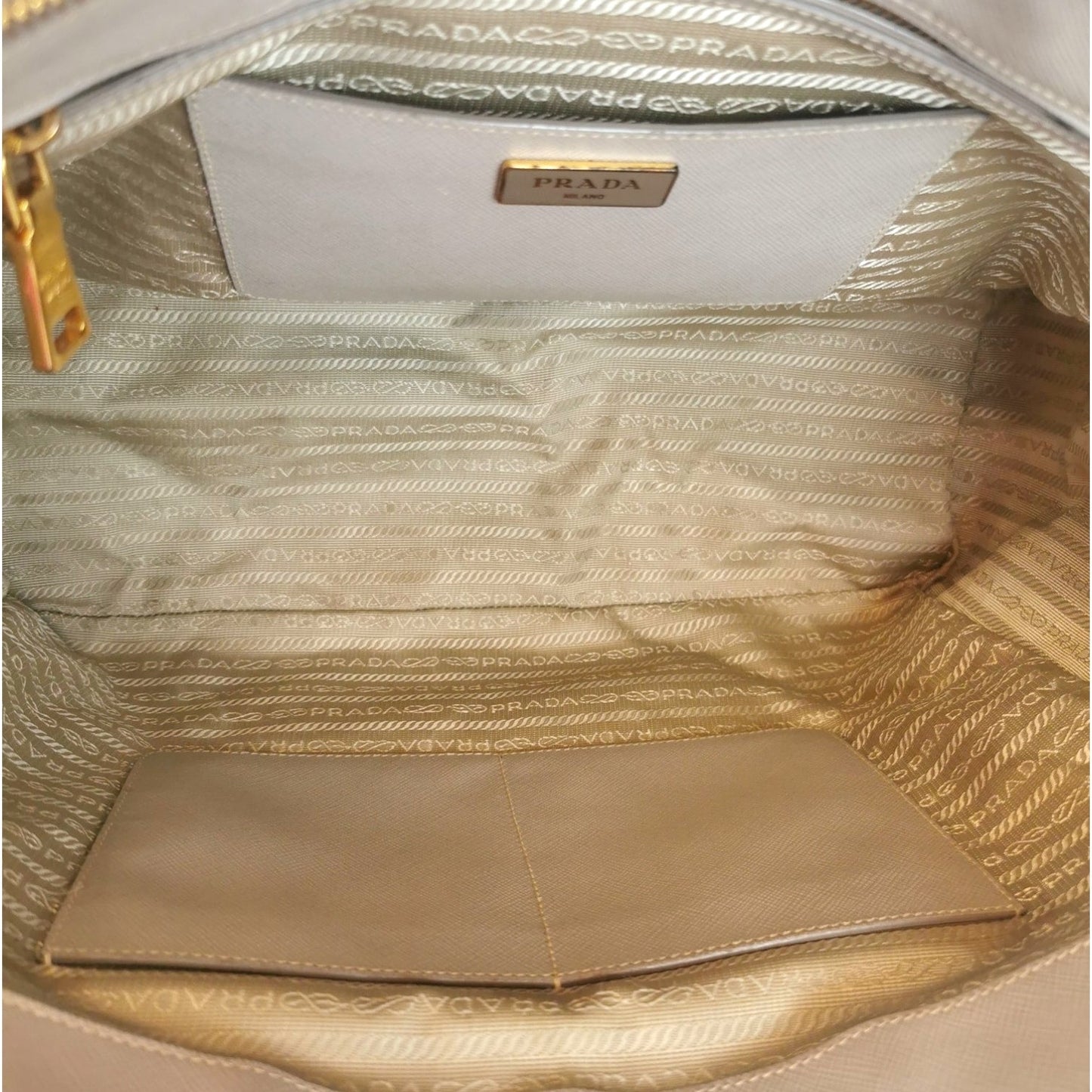 Prada Galleria Large Beige Saffiano