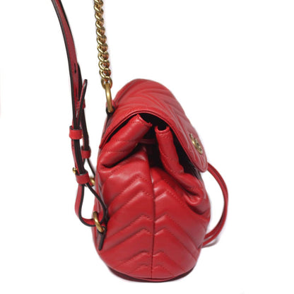 Gucci Marmont backpack Mini Red