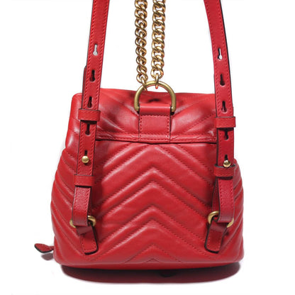 Gucci Marmont backpack Mini Red