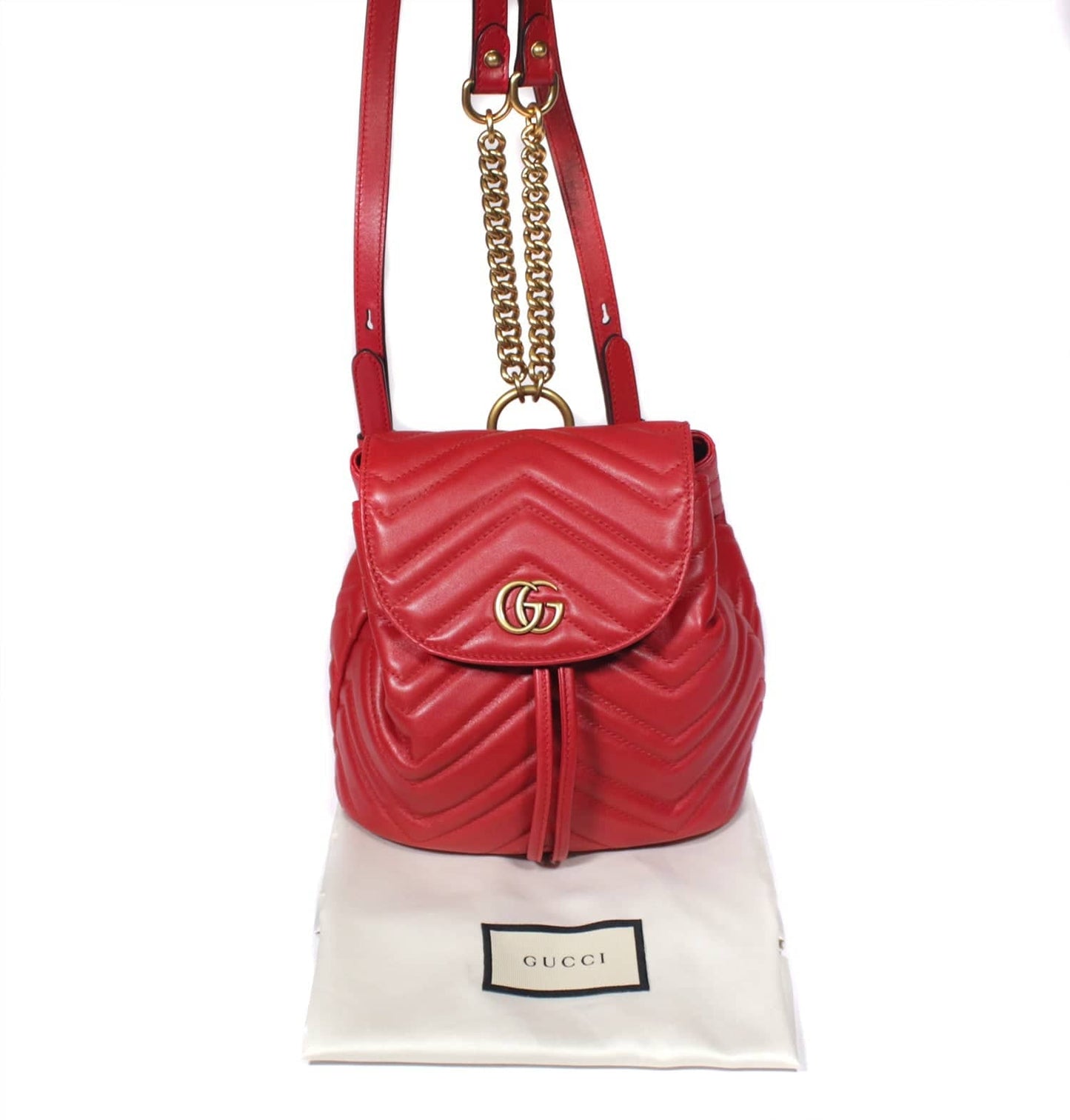 Gucci Marmont backpack Mini Red