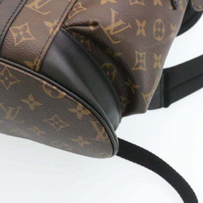 LOUIS VUITTON Monogram Macassar Christopher PM Backpack M43735 LV  rz083A