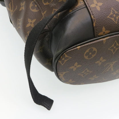 LOUIS VUITTON Monogram Macassar Christopher PM Backpack M43735 LV  rz083A