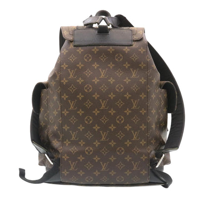 LOUIS VUITTON Monogram Macassar Christopher PM Backpack M43735 LV  rz083A