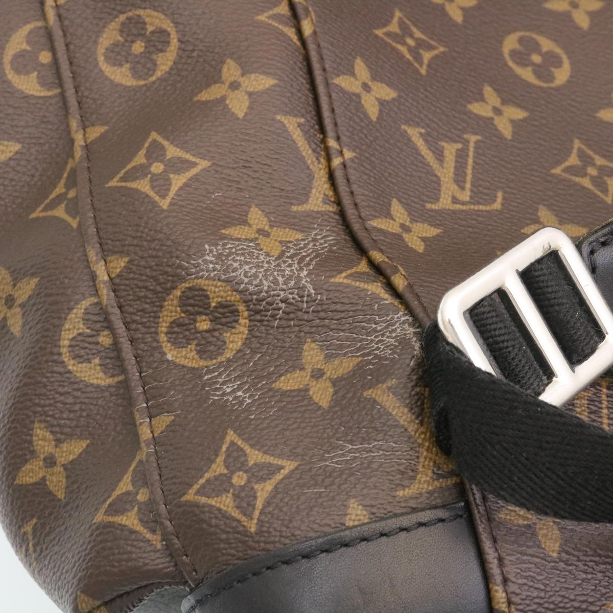 LOUIS VUITTON Monogram Macassar Christopher PM Backpack M43735 LV  rz083A