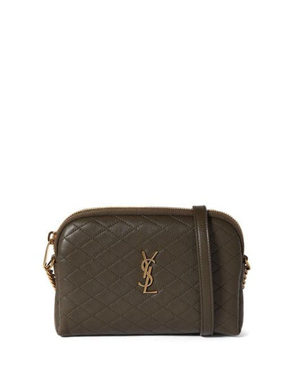 Saint Laurent Women Mini Gaby Quilted Leather Shoulder Bag