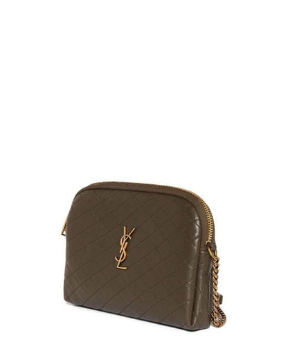 Saint Laurent Women Mini Gaby Quilted Leather Shoulder Bag