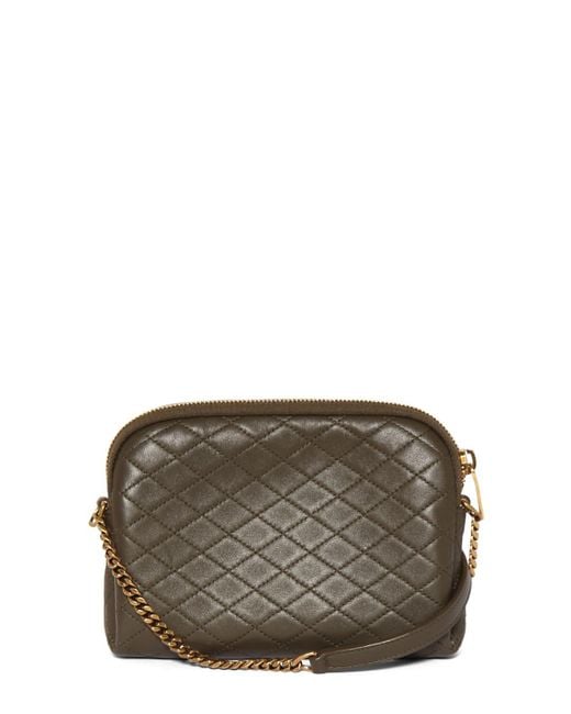 Saint Laurent Women Mini Gaby Quilted Leather Shoulder Bag