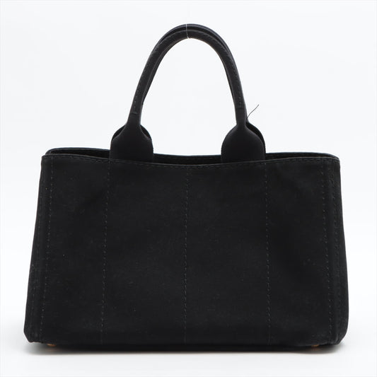 Prada Canapa Tote bag Black