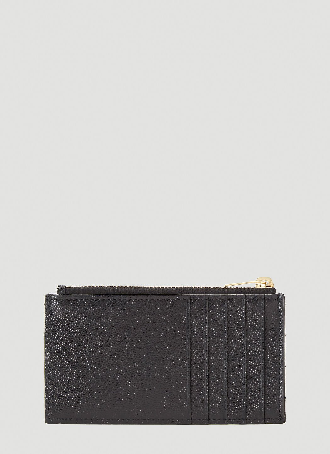 Saint Laurent Women Logo-Plaque Grain De Poudre Wallet