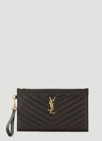 Saint Laurent Women Cassandre Matelassé Large Pouch